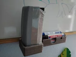 whiteboard marker eraser holder / Sujeta rotuladores y borrador para pizarra blanca