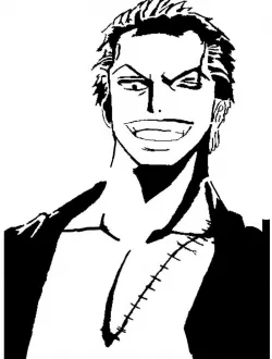 Zoro stencil