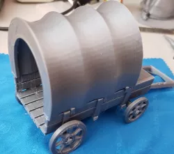 28mm D&D Open Wagon