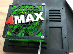 80mm Fan Grill 4Max Hex