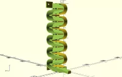 AAA battery holder 2, 3, 4, 5, 6 & 7 stages center split