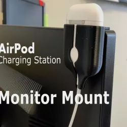 Air Pod Charging Station Monitor Mount