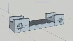 Alfawise U20 - Z_Axis MGN12H Linear Rail