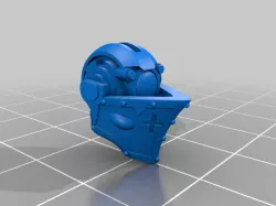 Armor-bearer warmachine heads (28mm) 