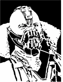 Bane stencil