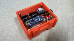 Barndoor Tracker - Enclosure for Arduino Nano v4 CNC board