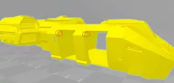 Battletech - Leopard Dropship - Hinged door