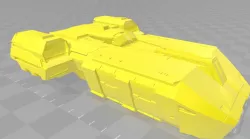 Battletech - Leopard Dropship - No doors