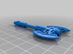 Bionicle Double Sided Axe