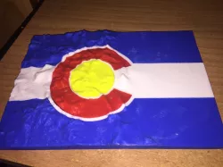 Colorado terrain flag