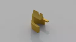 CraftBot XL Flexible Filament Adapter