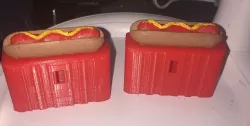 Diner Pinball Hotdog Switch Cover