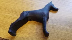 Doberman profile for molding