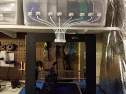 Dry Box and Bowden Filament Distributor