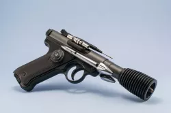 DT-12 Blaster Accessories for a KJ Works MK 1 Airsoft Pistol