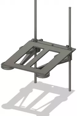 Ender 5 bed support Z axis wobble