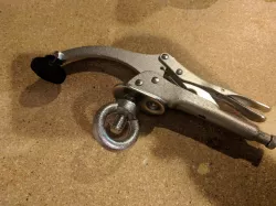 Extended Pad for Harbor Freight Table Clamp