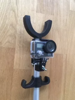 Fishing Kayak Camera, Net & Rod Holder 