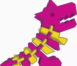 Flexi Rex with Bow Remix