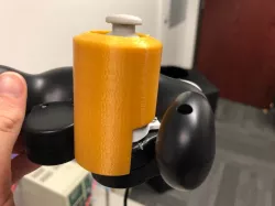 Gamecube Joystick Mount for playing with your leg