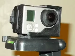 GoPro3+ with Suptig Screen Tripod Quick Mount