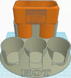  Hot Sauce / Hotsauce Display Large Bottle Adapter