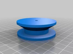 Idler pulley for hanging clothes