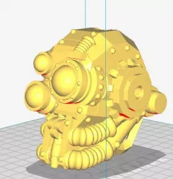   Imperial Knight Magaera Triaxium Head 