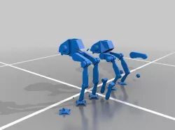 Imperial walker bot 