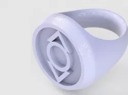 Indigo Lantern Ring (Indigo Tribe)