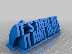 It's there but it aint right!