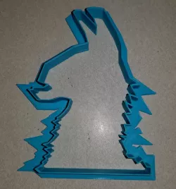 Llama cookie cutter