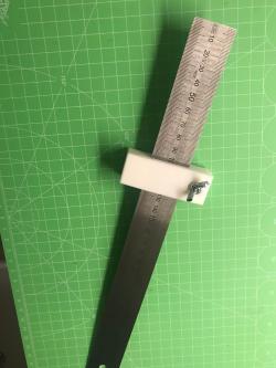 Raymay Fujii Cutting Ruler 30cm 300mm ACJ555 A4 Size MADE IN JAPAN
