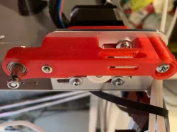 Modified Promega rear cable chain mount