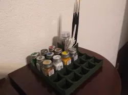 Modular Model Paint Storage