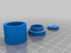 Nano Geocache mit Neodymhalter