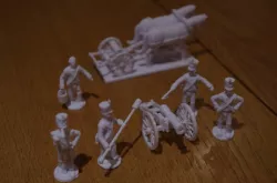 Napoleonics - Part 18 - French Foot Artillery and Limber