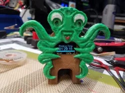 Octoprint Monitor Single Station Front Cover
