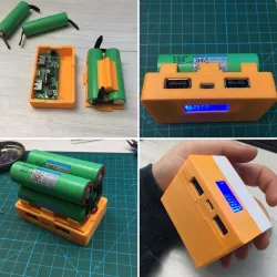 Power bank 4 cell 10000 mAh
