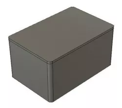 Project box with snap on lid (parametric)