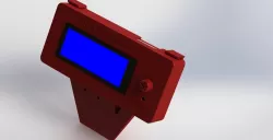Prusa i3 controller cover + support