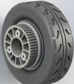 pulley for aliexpress 6X2 wheel($18 each)