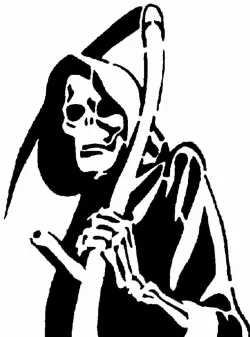 Reaper stencil
