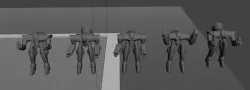 ROBOTECH Meltrandi FEMALE POWER ARMOR PRODUCTION LINE 1