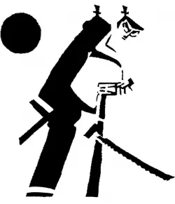 Samurai Jack stencil