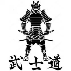 Samurai stencil