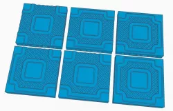 Sci-fi / Space Hulk floor tiles (OpenLock)