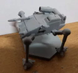 Scorpion Battlemech 6mm Scale redesign and cut for better print