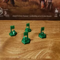 Scythe - Albion Flag Tokens