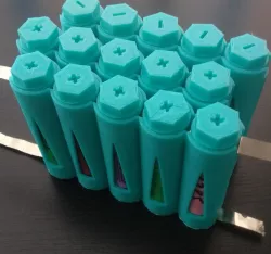 simple 18650 solderless battery housing
